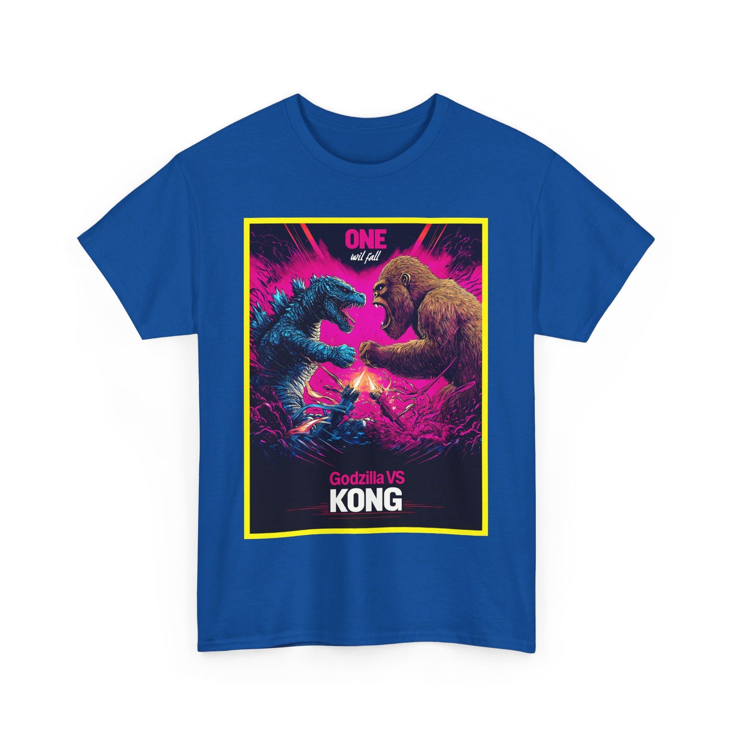 Zilla VS Kong Unisex Heavy Cotton Tee