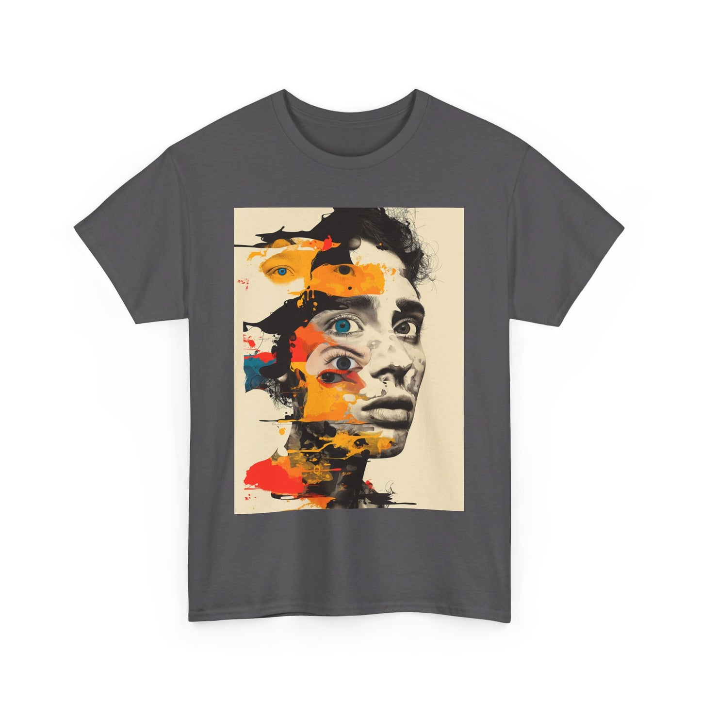 Multifaceted Gaze Unisex Heavy Cotton Graphic Tee