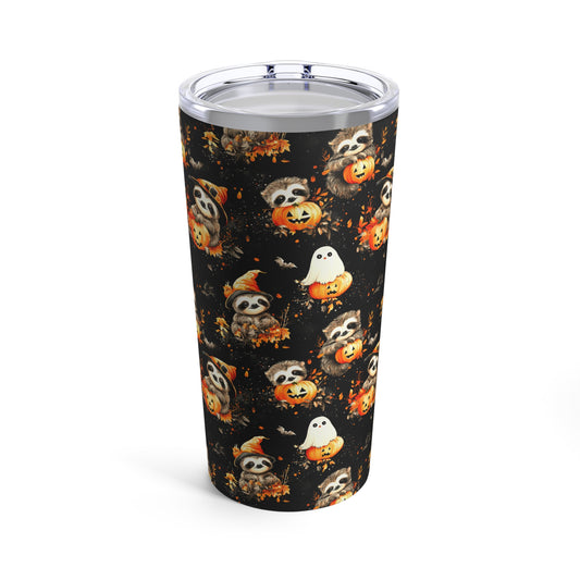 Happy Halloween Sloth Tumbler 20oz