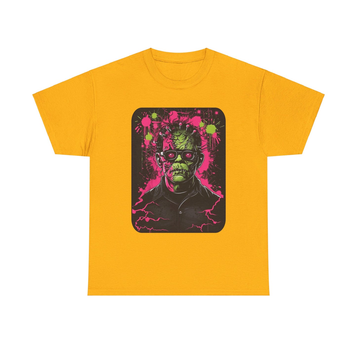 Fitzboyzprintz - Frankenstein's Monster Pop Art Unisex Heavy Cotton Tee