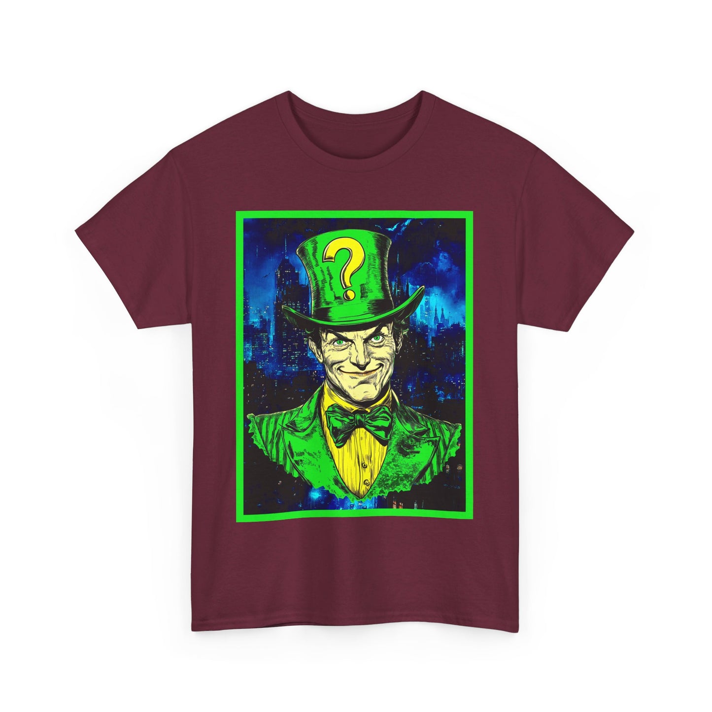riddle me this Unisex Heavy Cotton Tee