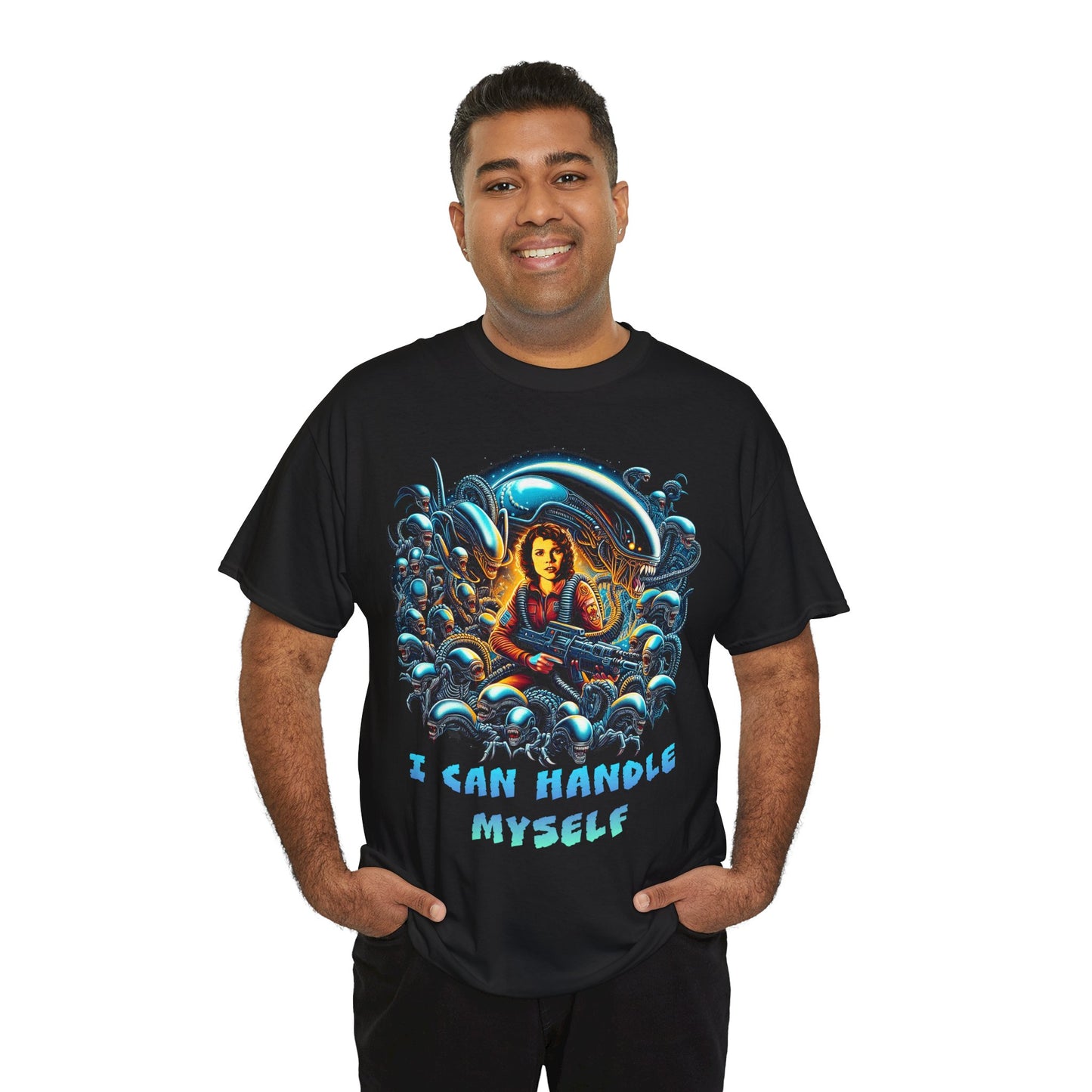 I Can Handle Myself Unisex Heavy Cotton Tee