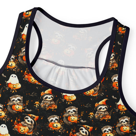 Happy Halloween Sloth Women's Tank Top