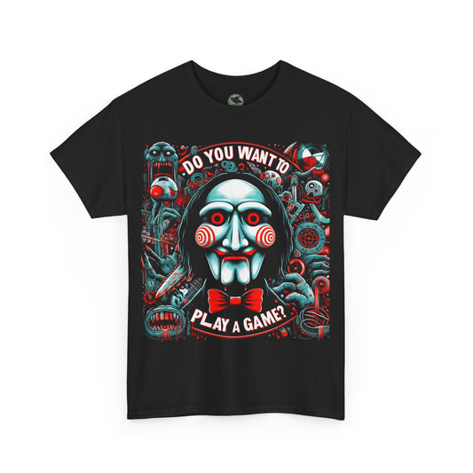 Do You Want To Play A Game Unisex Heavy Cotton Tee