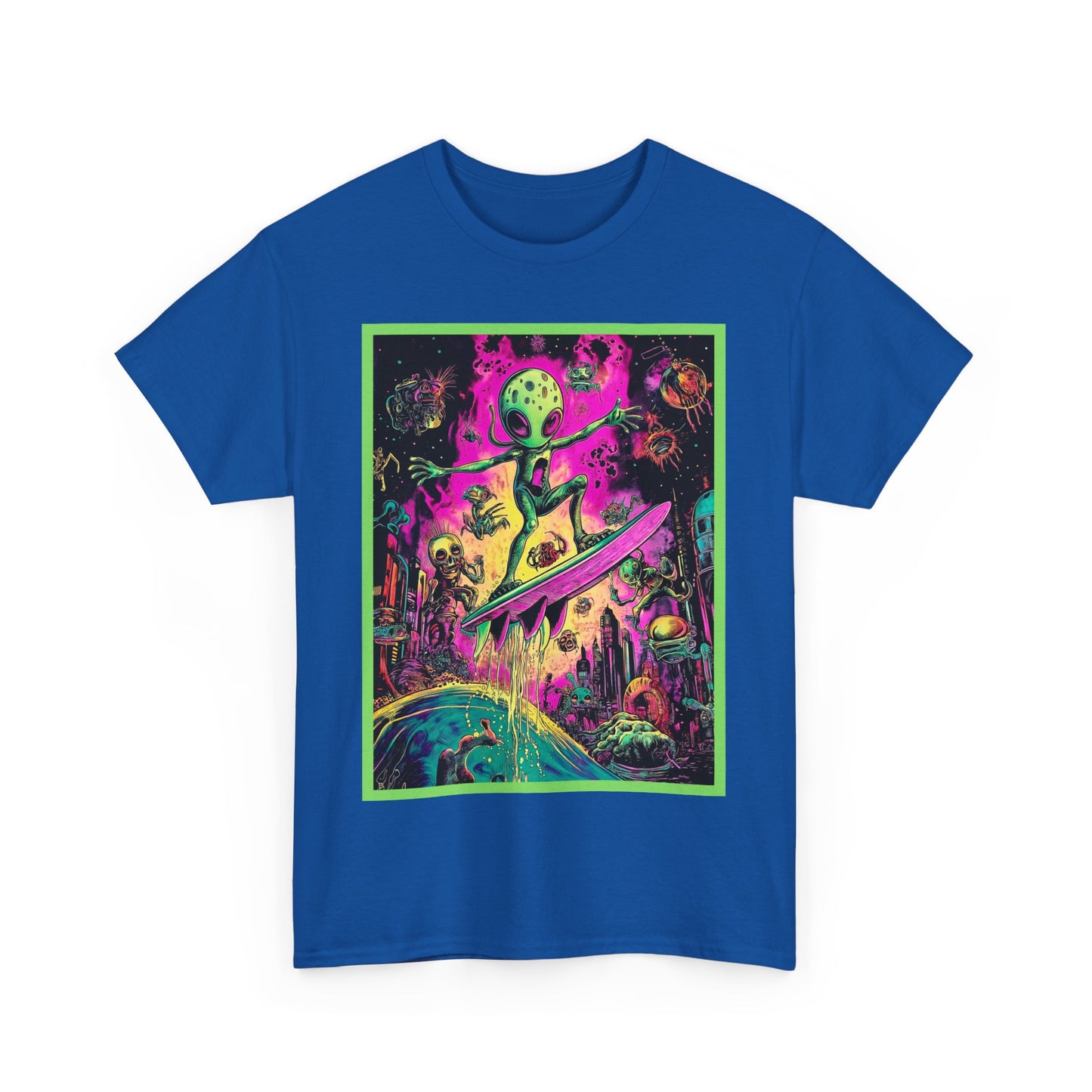 Alien World Unisex Heavy Cotton Tee
