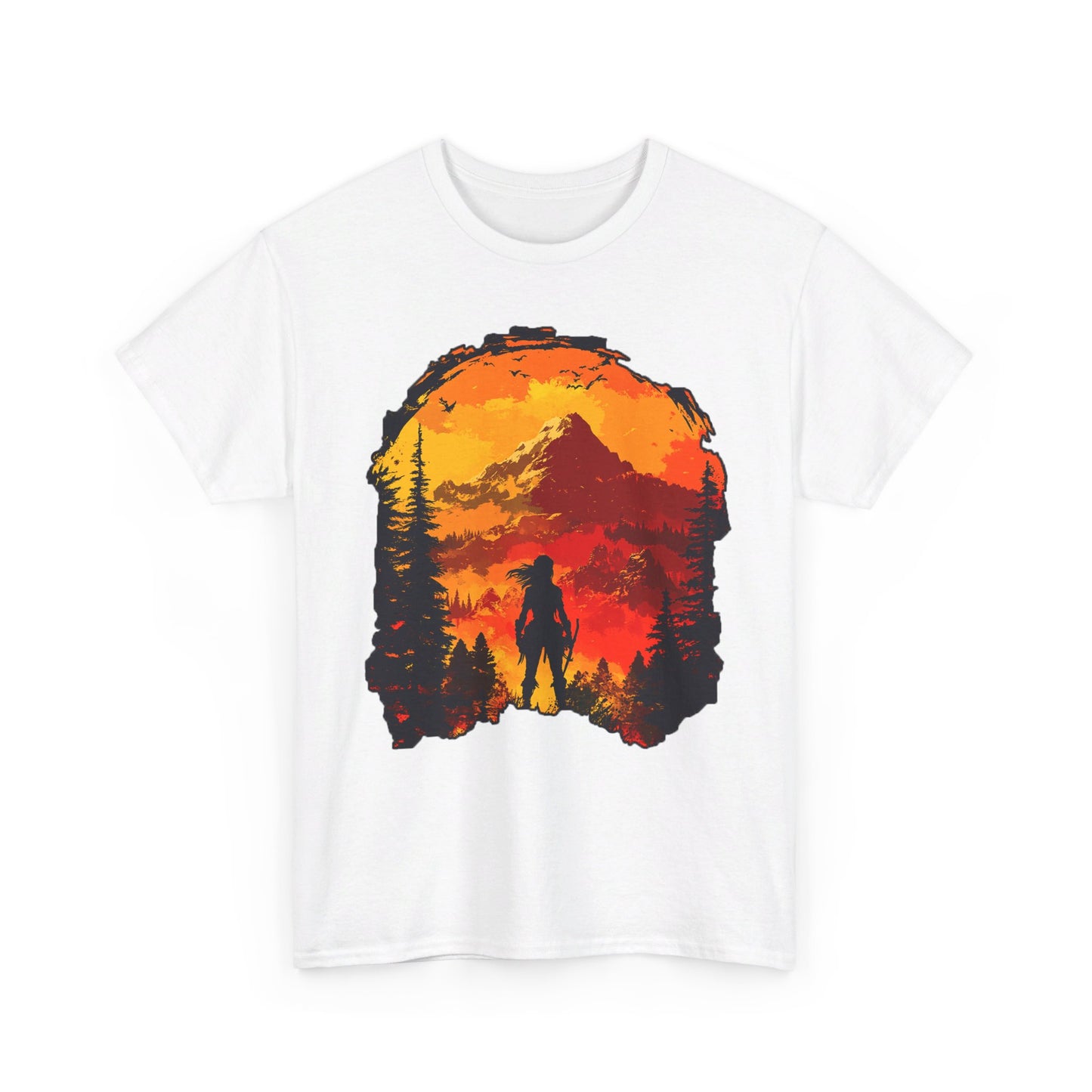 The Frontier Calls Unisex Heavy Cotton Tee