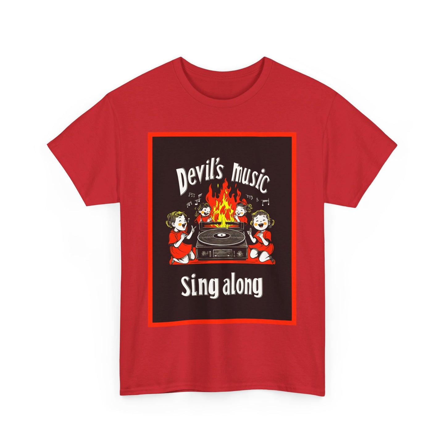 Devil's Music Unisex Heavy Cotton Tee