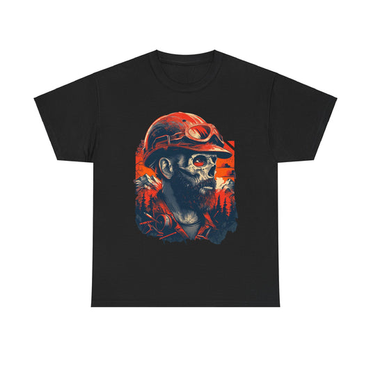 Zombie Miner Unisex Heavy Cotton Tee