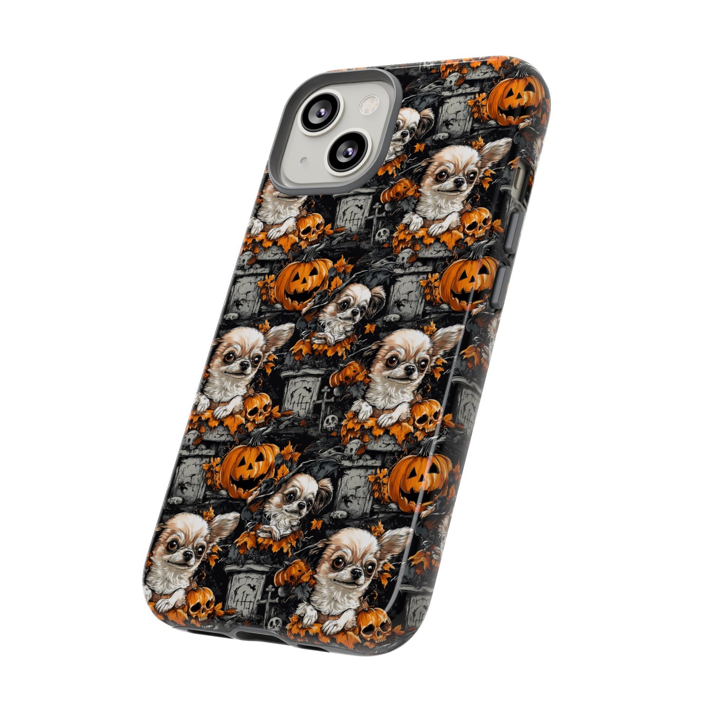 Happy Howl-O-Ween Chihuahua Tough Case