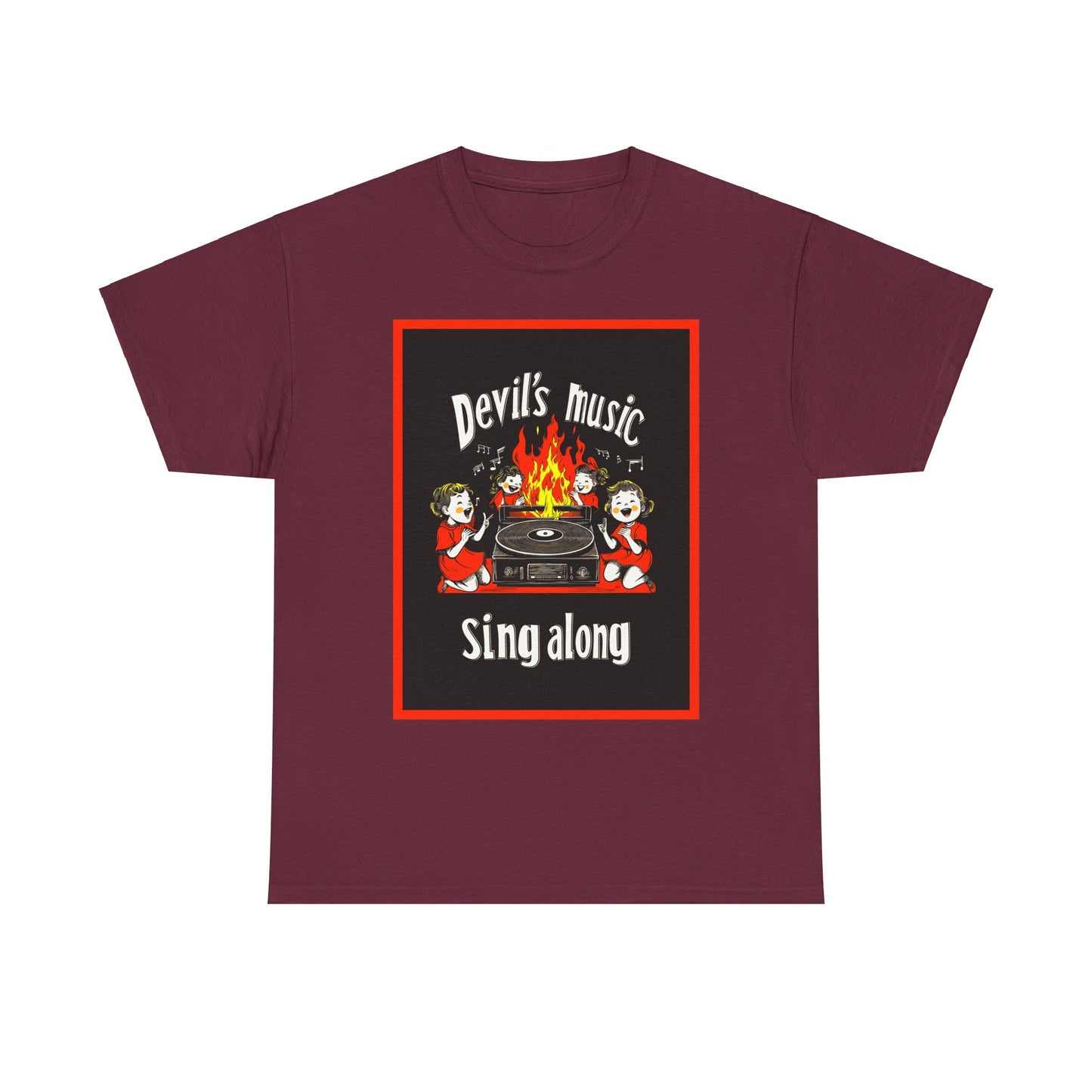 Devil's Music Unisex Heavy Cotton Tee