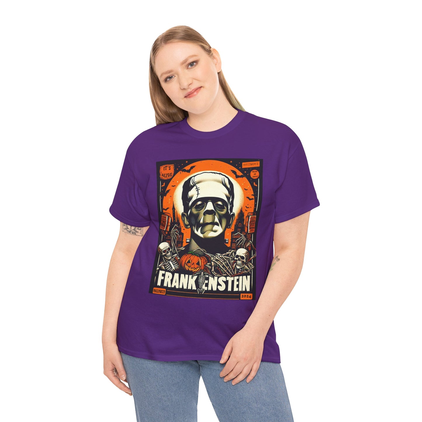 Fitzboyz 2024 halloween Exclusive Print Unisex Heavy Cotton Tee