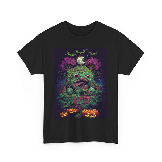 Fitzboyzprintz - Halloween Blob Unisex Fashion Heavy Cotton Fabric Casual Tee Shirt