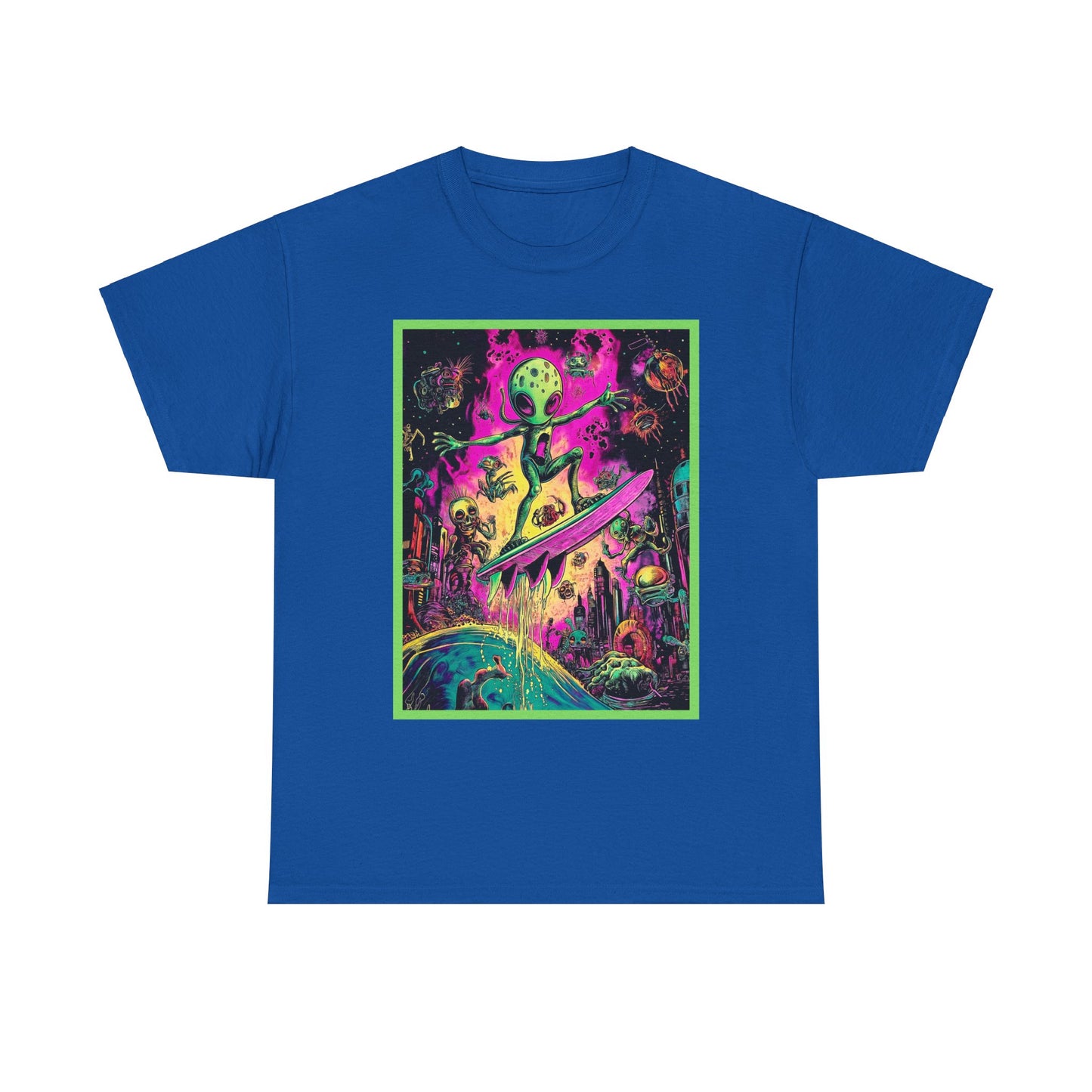 Alien World Unisex Heavy Cotton Tee