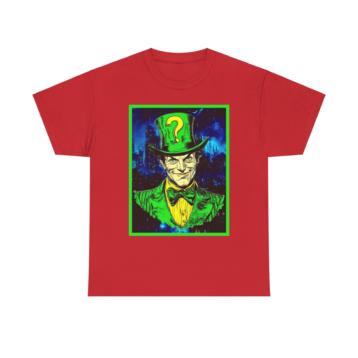 riddle me this Unisex Heavy Cotton Tee