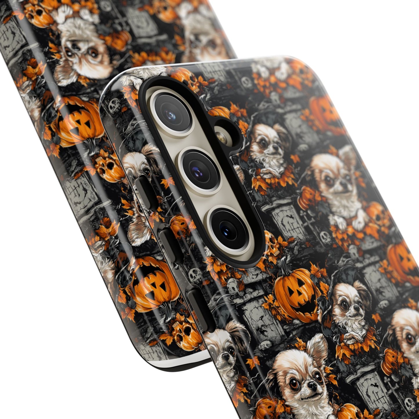 Happy Howl-O-Ween Chihuahua Tough Case