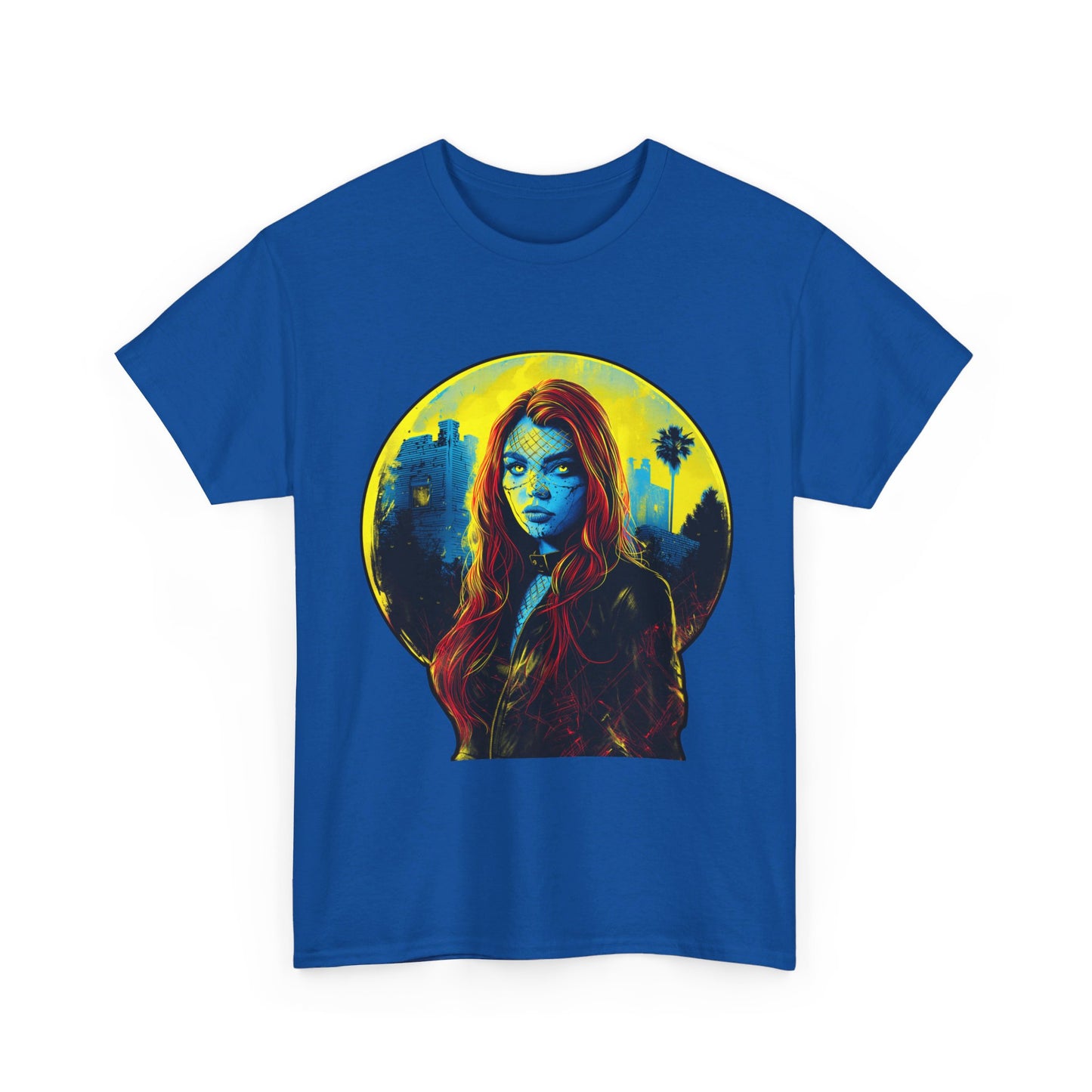 Fitzboyzprintz - Trouble in the City Unisex Heavy Cotton  Graphic Tee