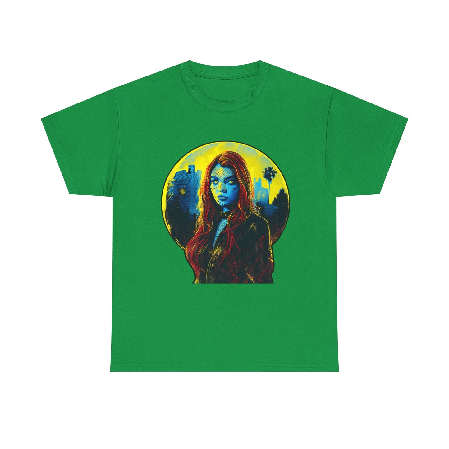 Fitzboyzprintz - Trouble in the City Unisex Heavy Cotton  Graphic Tee