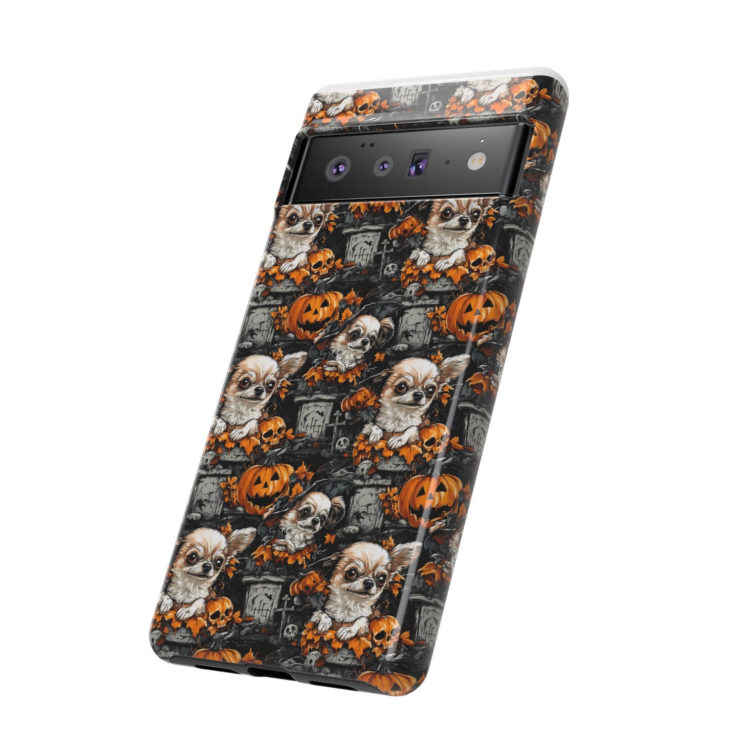 Happy Howl-O-Ween Chihuahua Tough Case