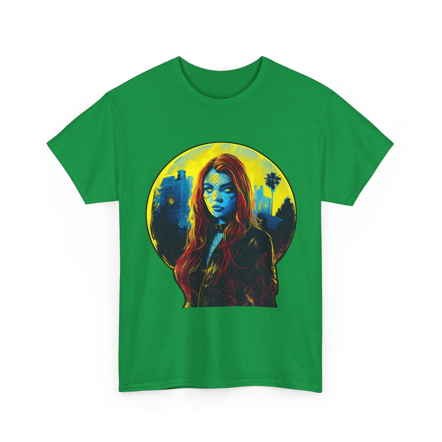 Fitzboyzprintz - Trouble in the City Unisex Heavy Cotton  Graphic Tee