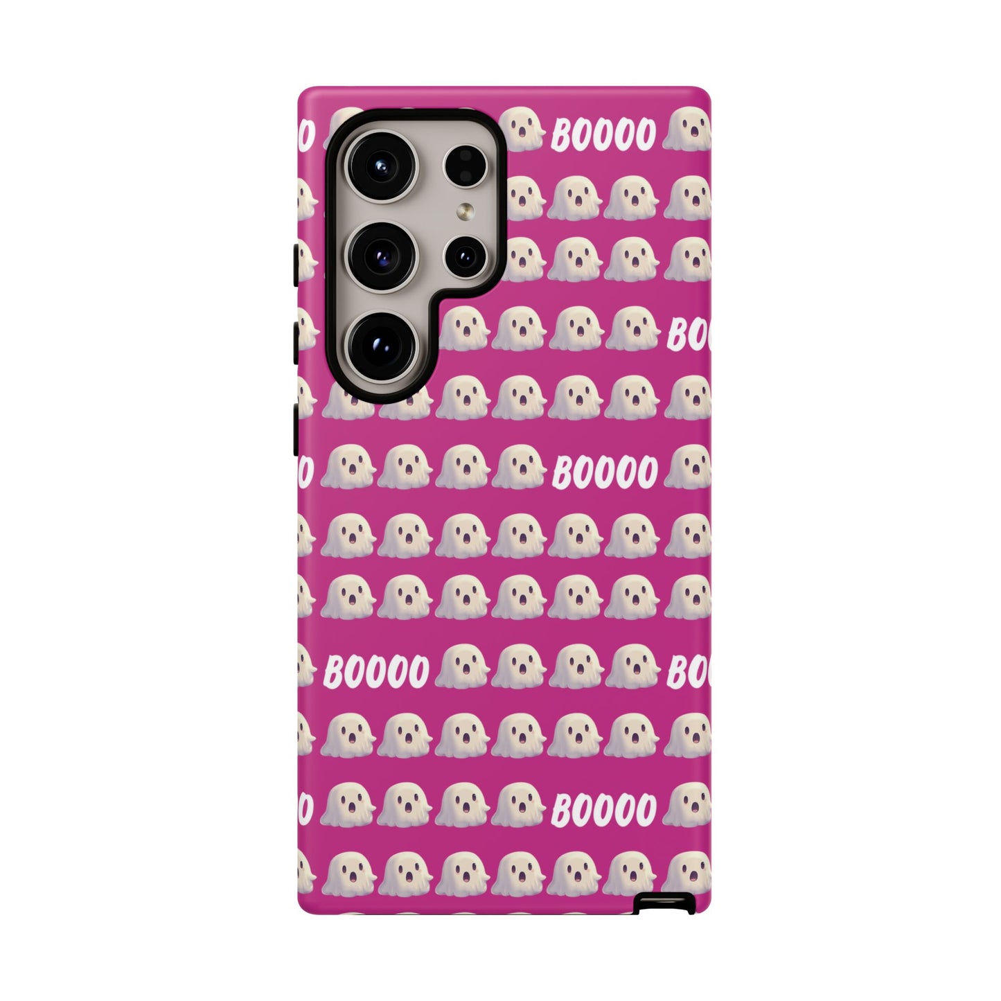 Pink Halloween Ghost Boos Tough Cases