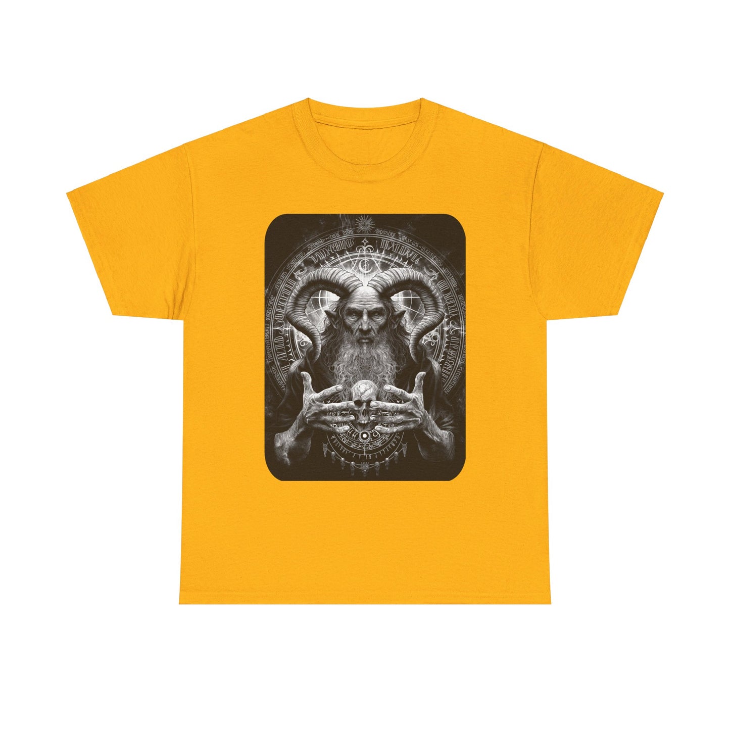 Fitzboyzprintz Devil's Meditation Unisex Heavy Cotton Tee