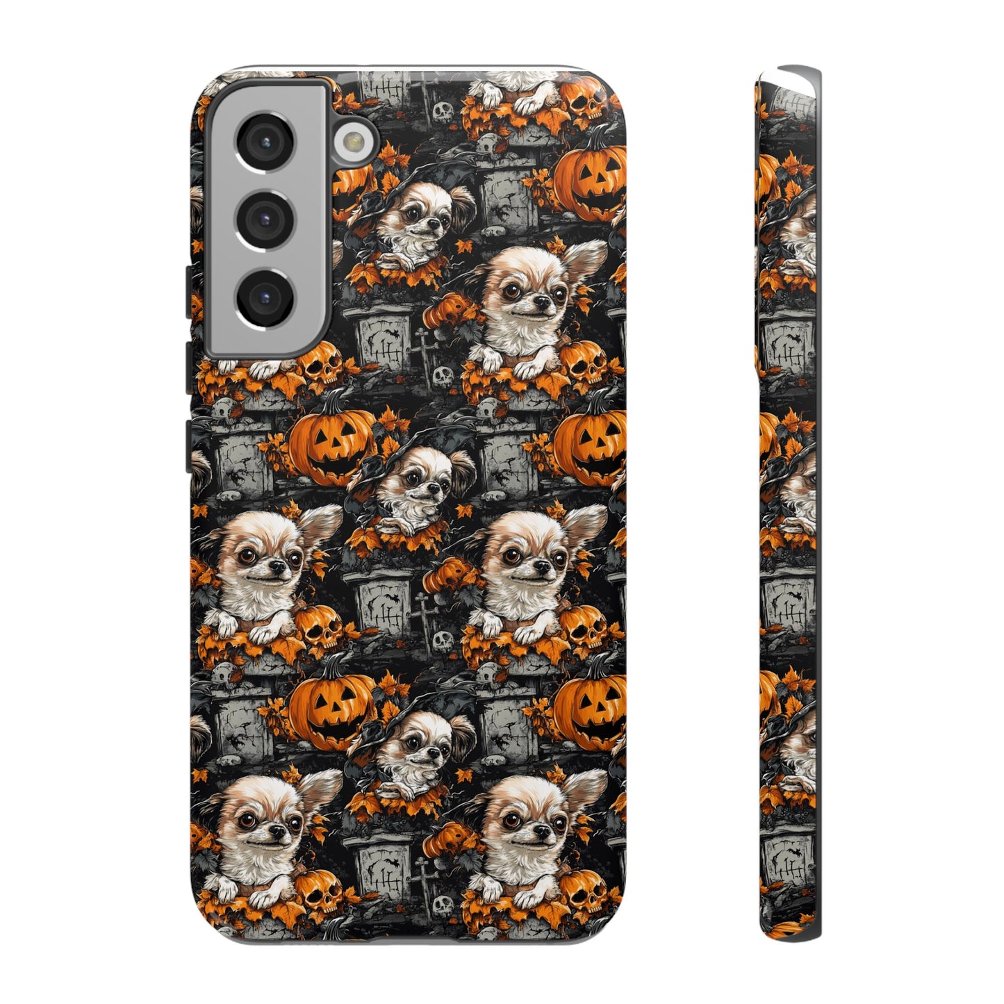 Happy Howl-O-Ween Chihuahua Tough Case