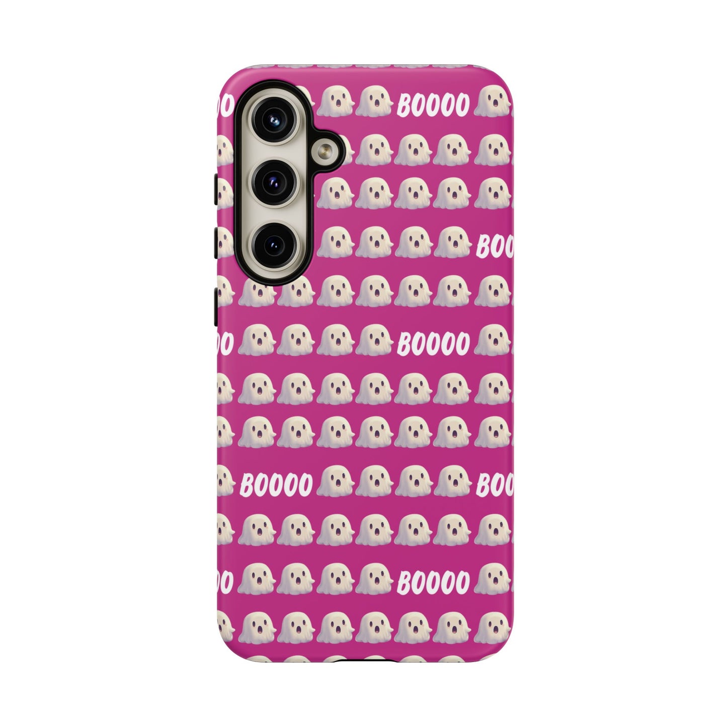 Pink Halloween Ghost Boos Tough Cases