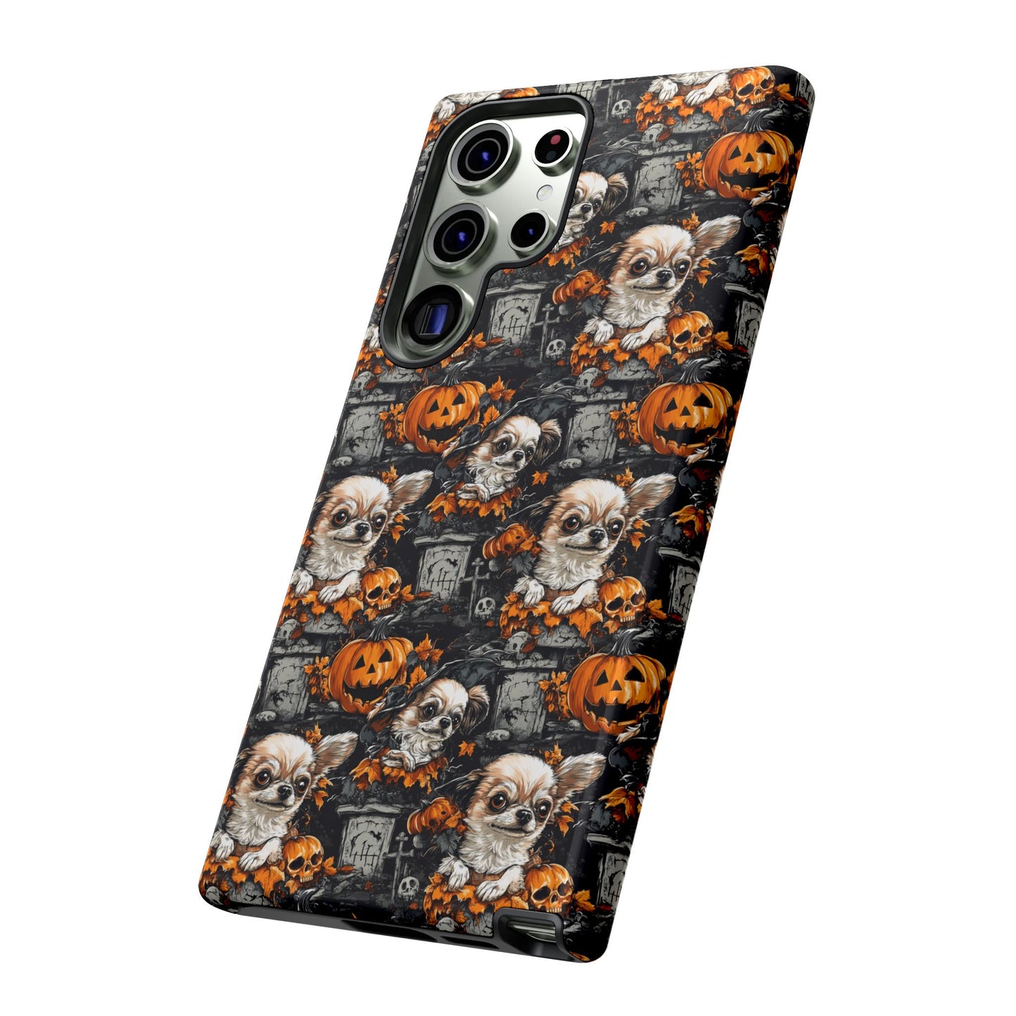 Happy Howl-O-Ween Chihuahua Tough Case