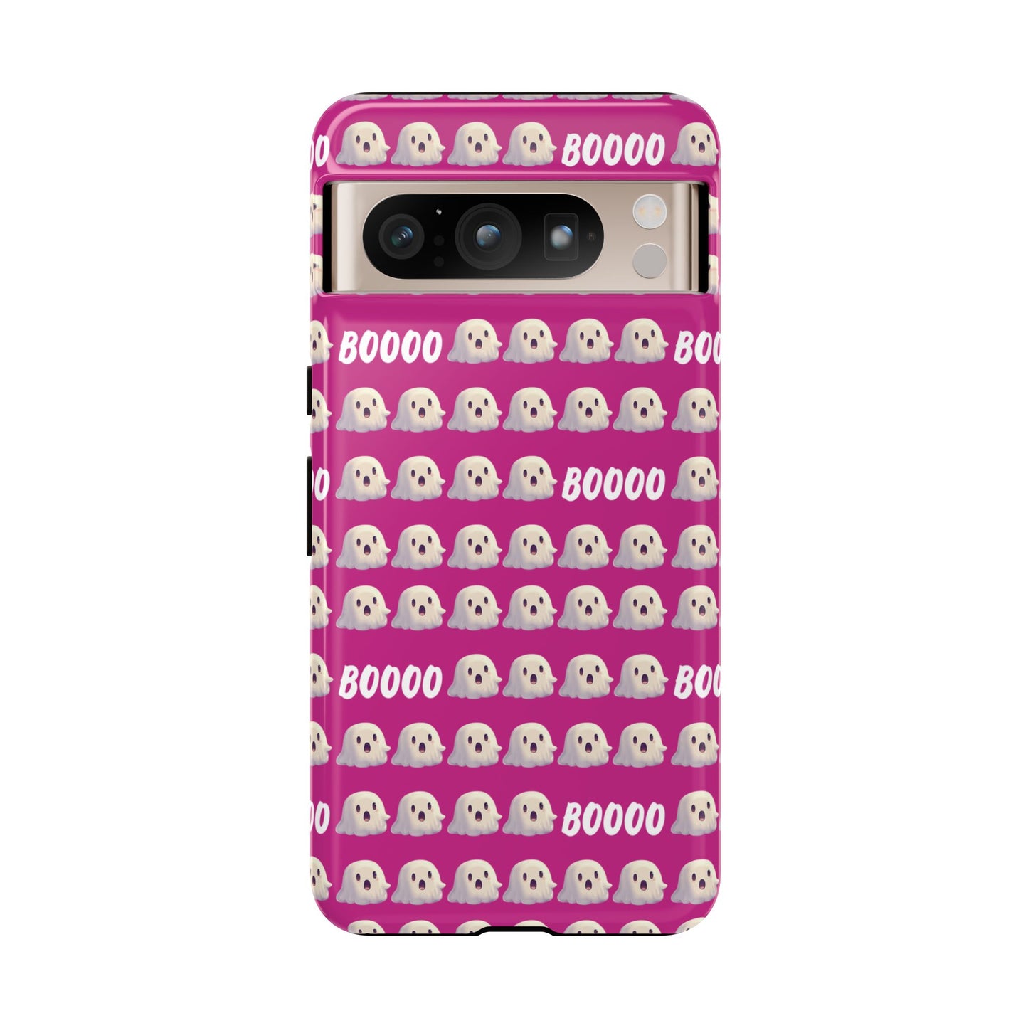Pink Halloween Ghost Boos Tough Cases