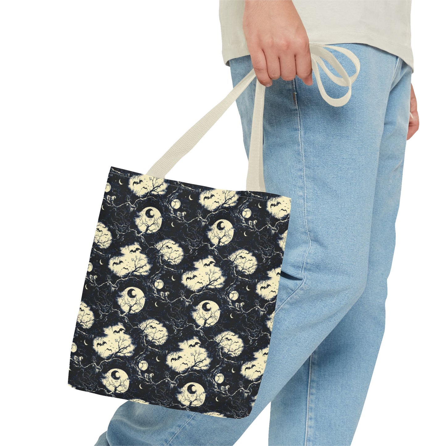Bats and Moons Tote Bag