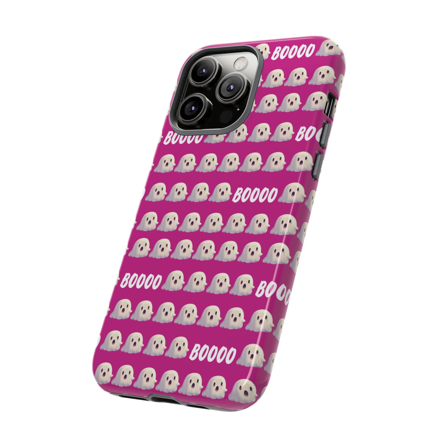 Pink Halloween Ghost Boos Tough Cases