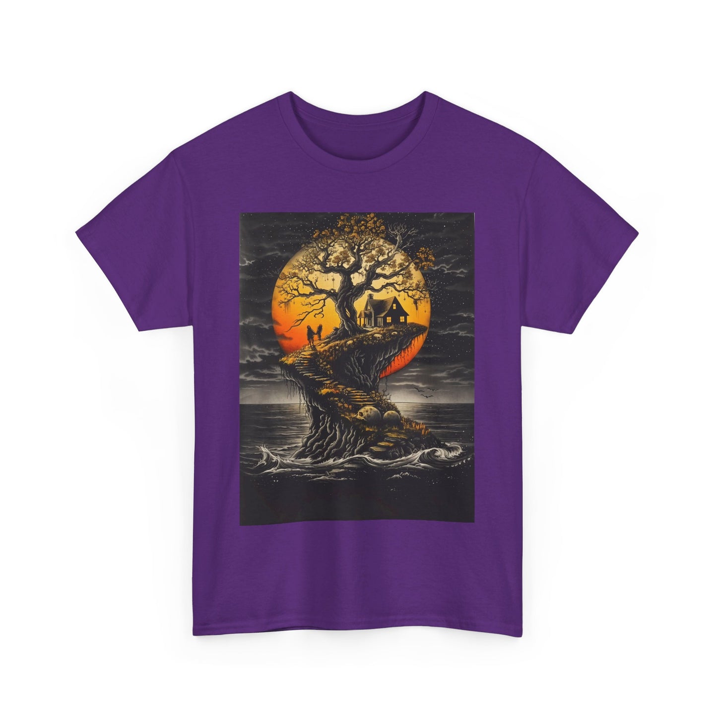 Fitzboyzprintz Mystic Tree Unisex Heavy Cotton Graphic Tee
