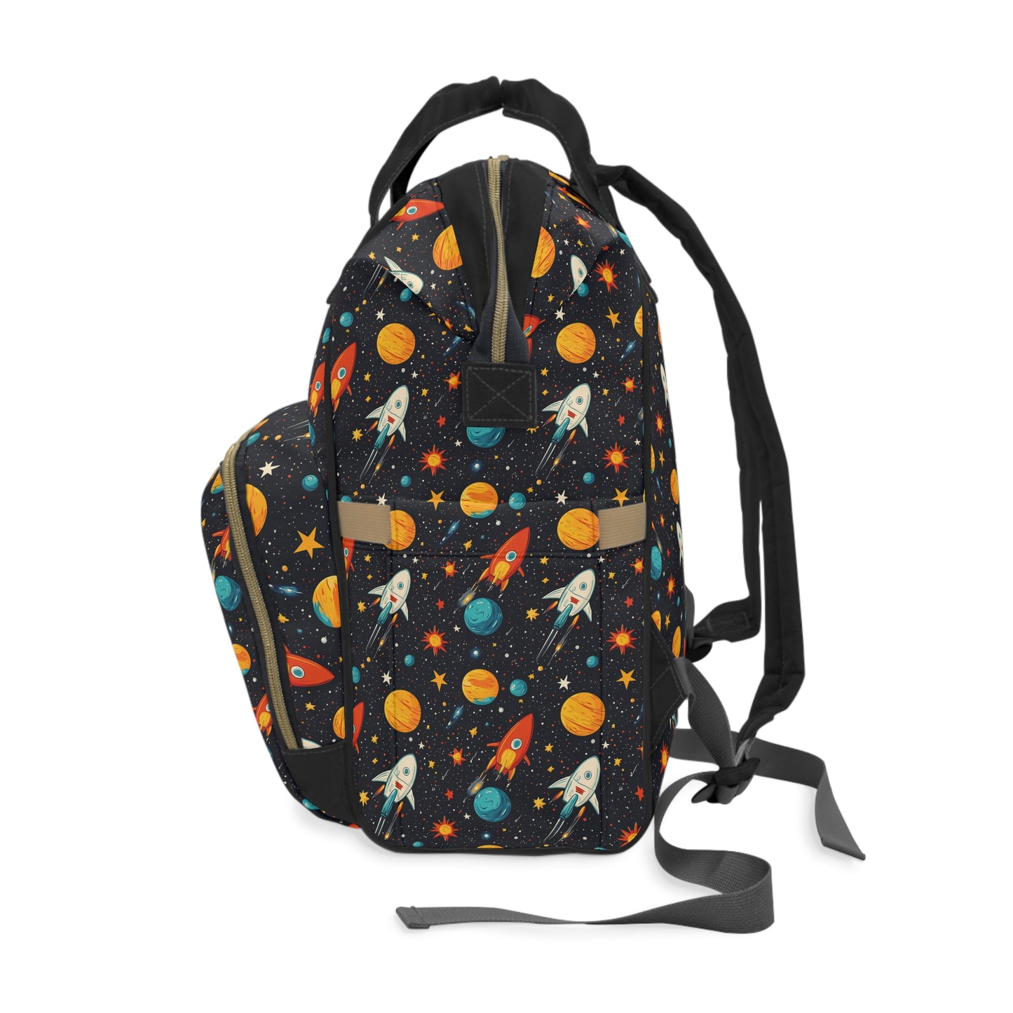 Blast Off Multifunctional Diaper Backpack