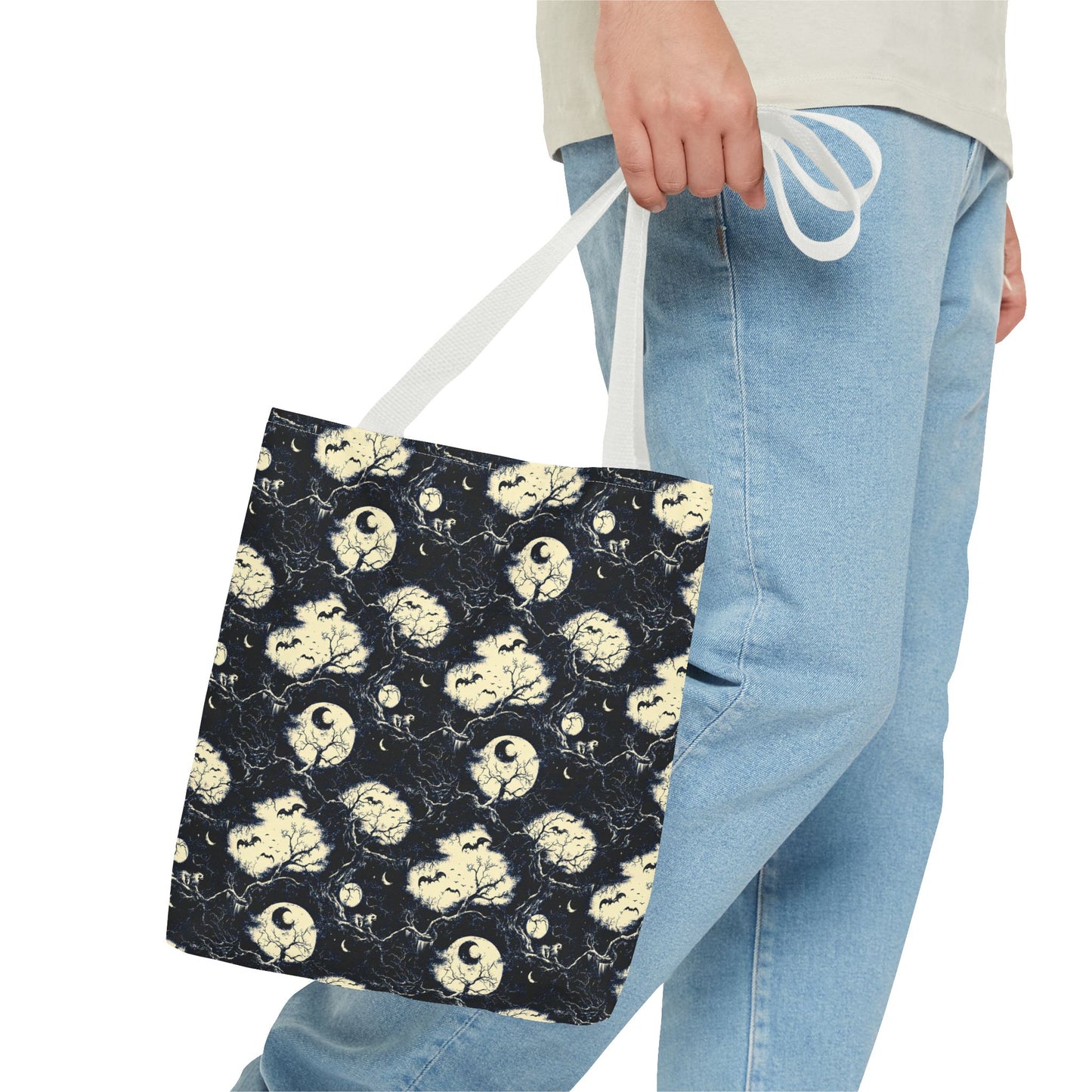 Bats and Moons Tote Bag