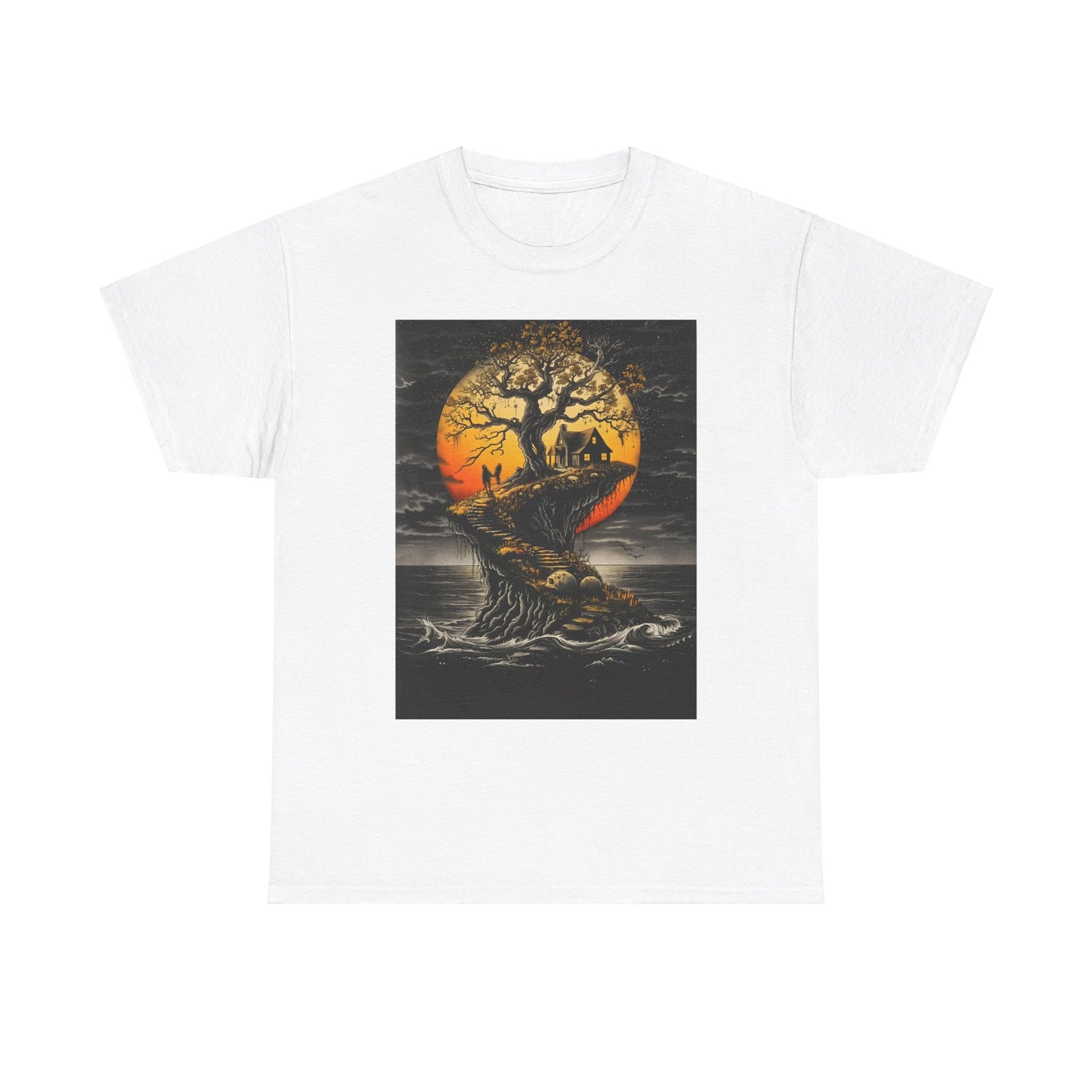 Fitzboyzprintz Mystic Tree Unisex Heavy Cotton Graphic Tee