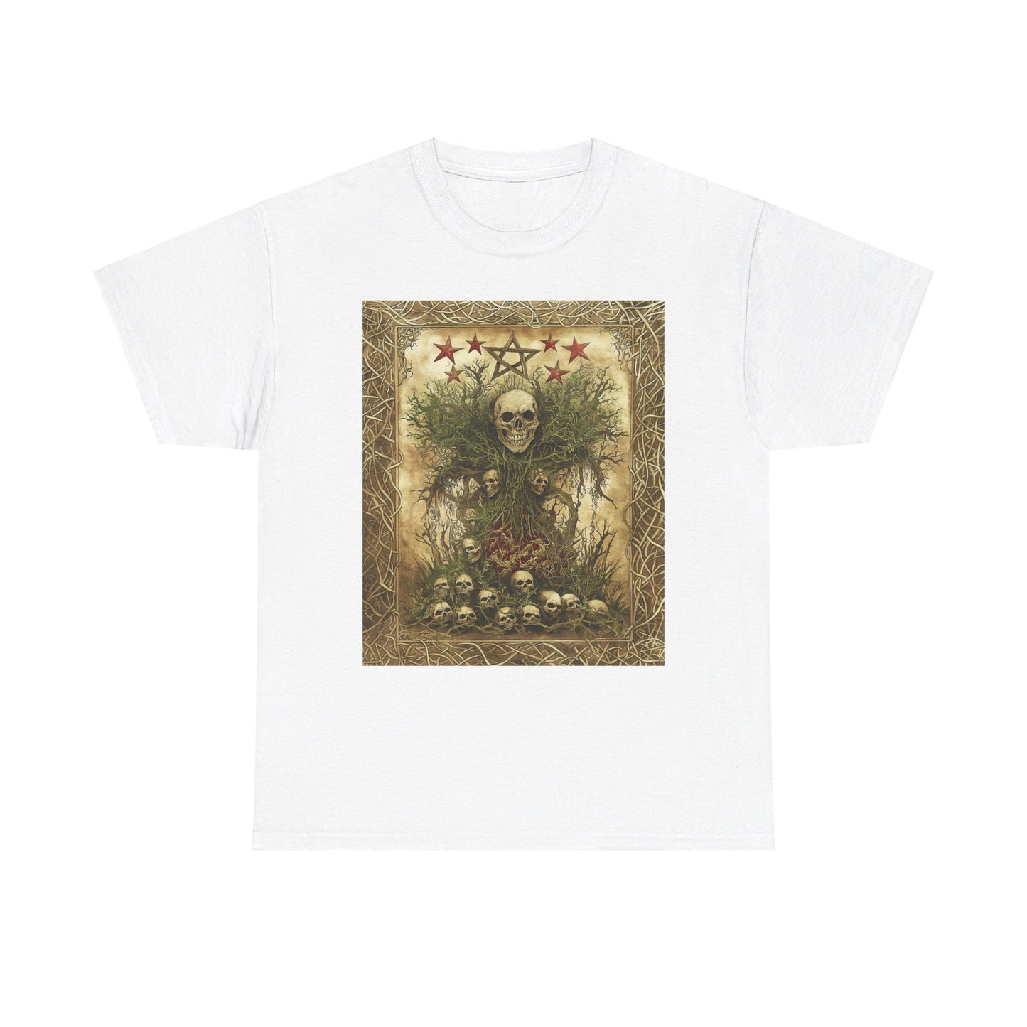 Fitzboyzprintz "Necromancer's Grove" Unisex Heavy Cotton Graphic Tee