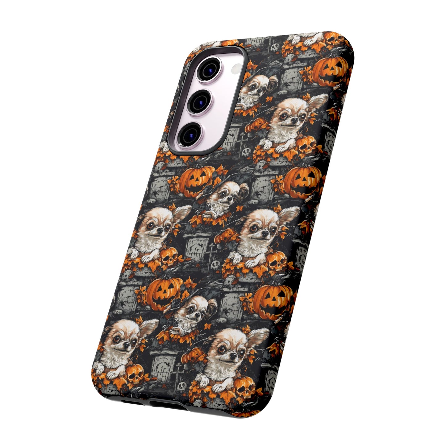 Happy Howl-O-Ween Chihuahua Tough Case