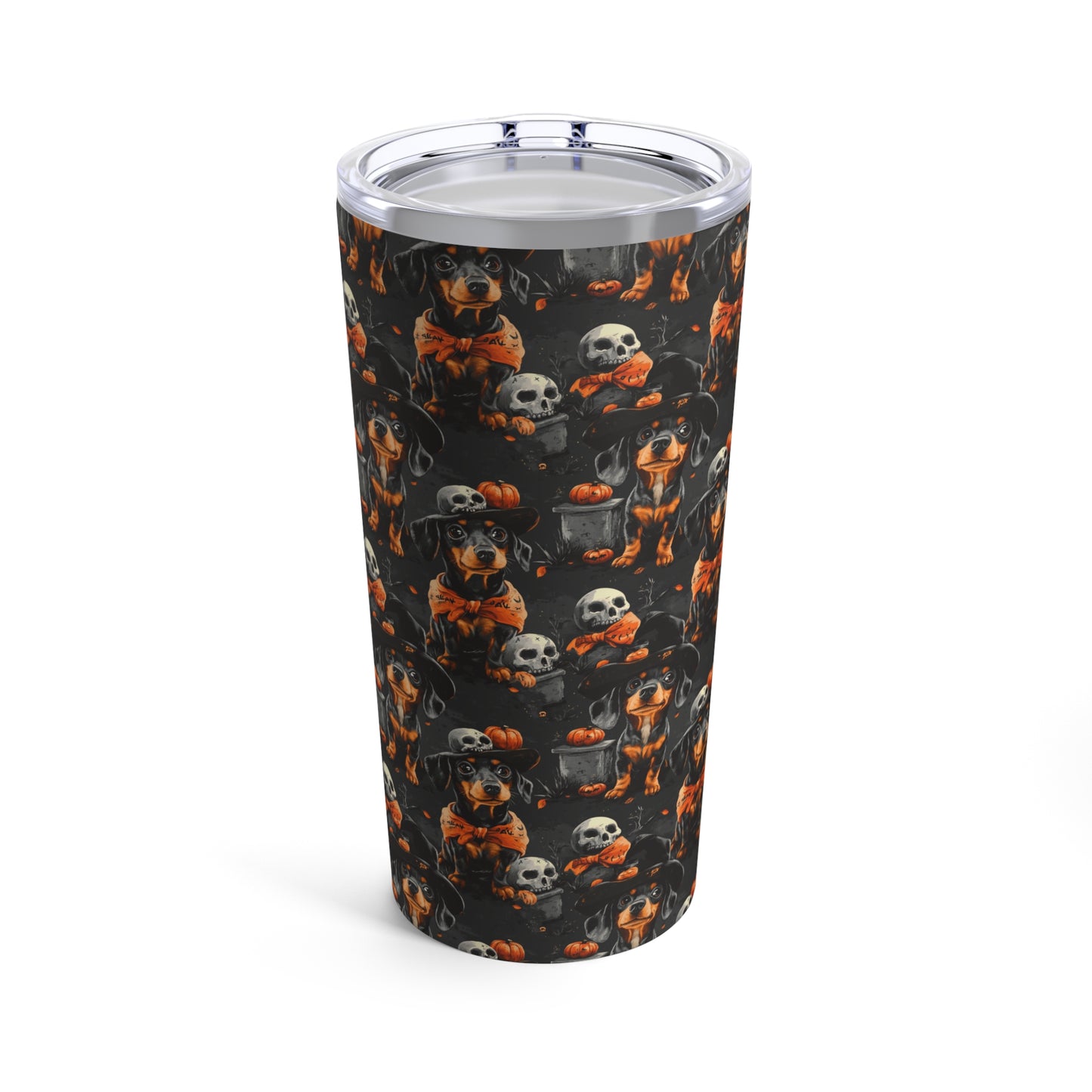 Dachshund Howl-O-Ween 2 Tumbler 20oz