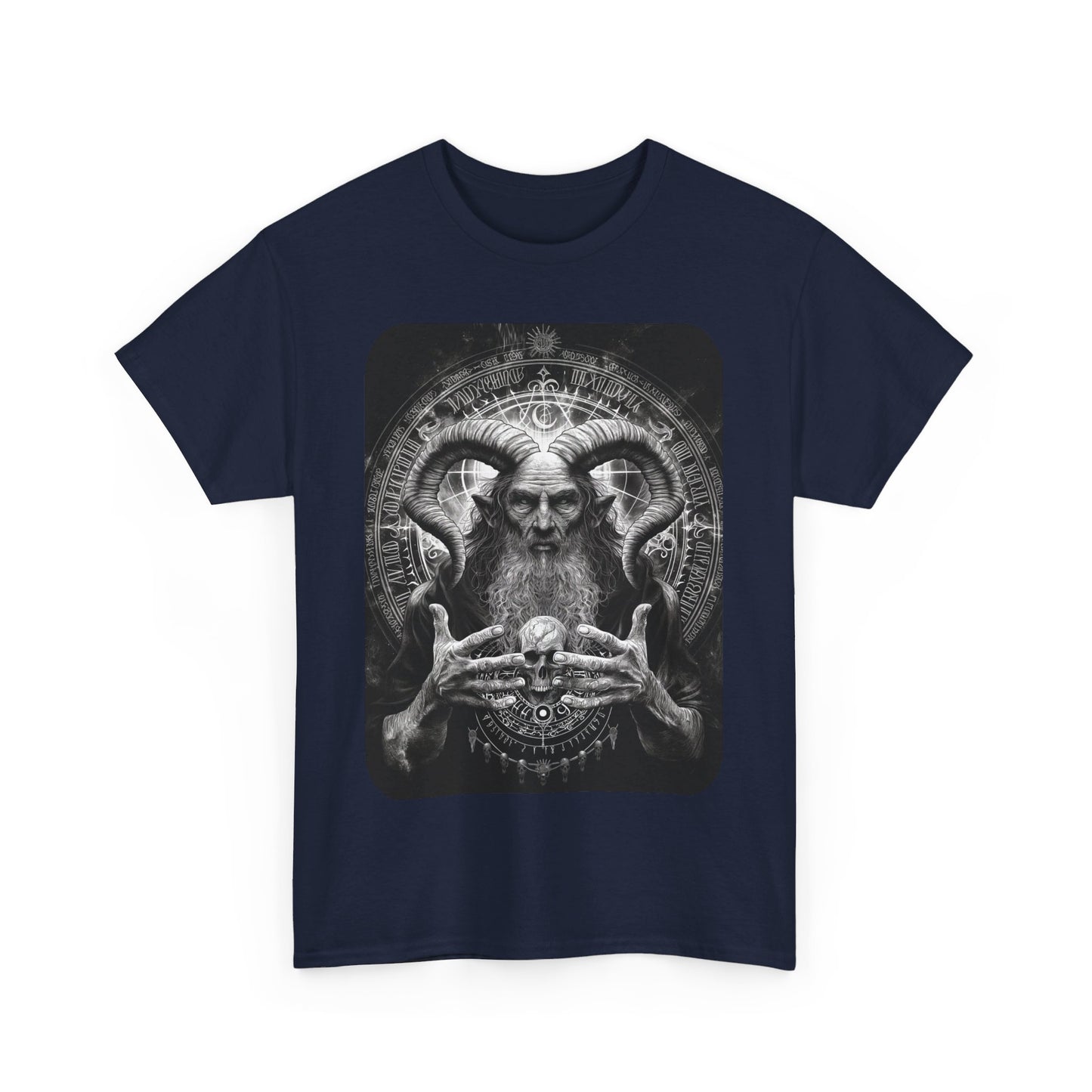 Fitzboyzprintz Devil's Meditation Unisex Heavy Cotton Tee