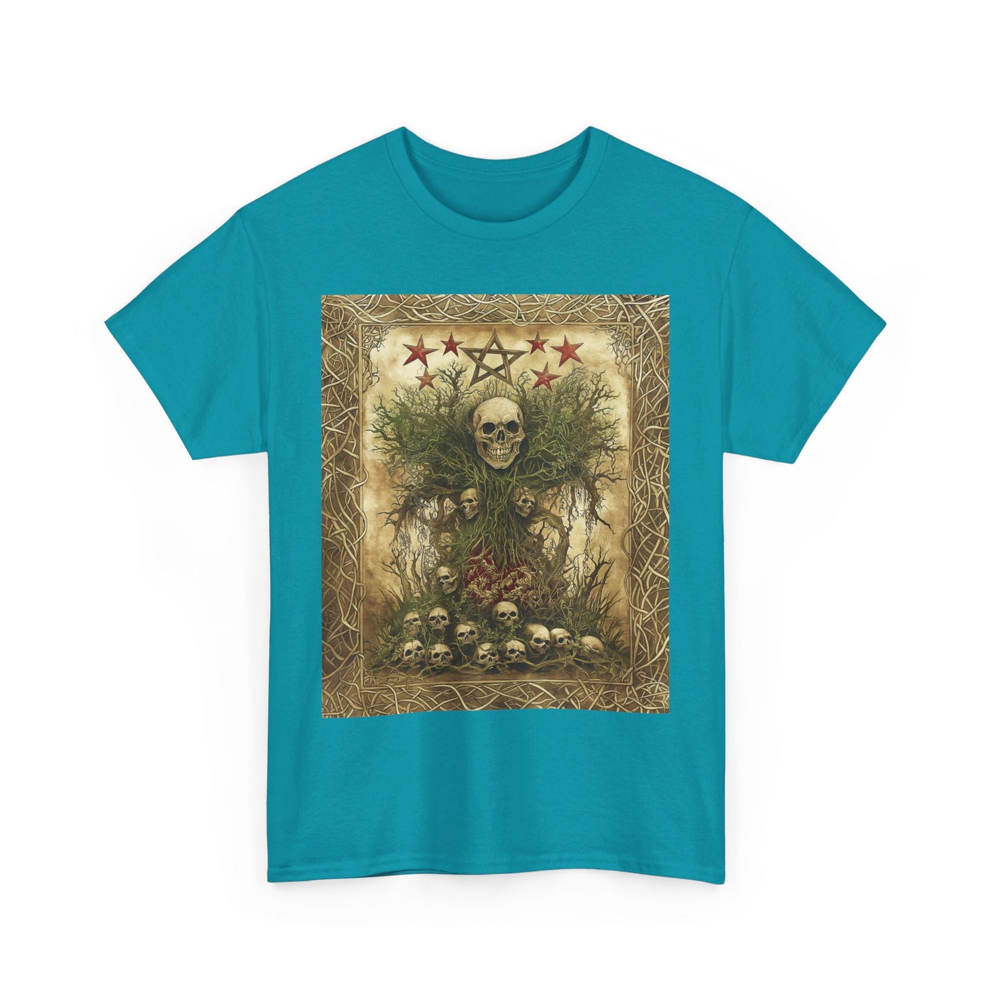 Fitzboyzprintz "Necromancer's Grove" Unisex Heavy Cotton Graphic Tee