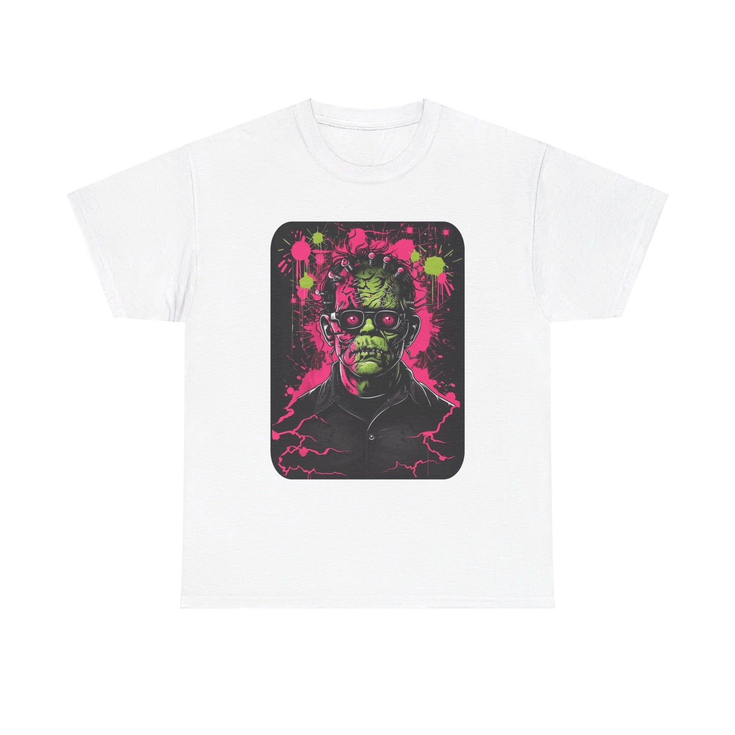 Fitzboyzprintz - Frankenstein's Monster Pop Art Unisex Heavy Cotton Tee