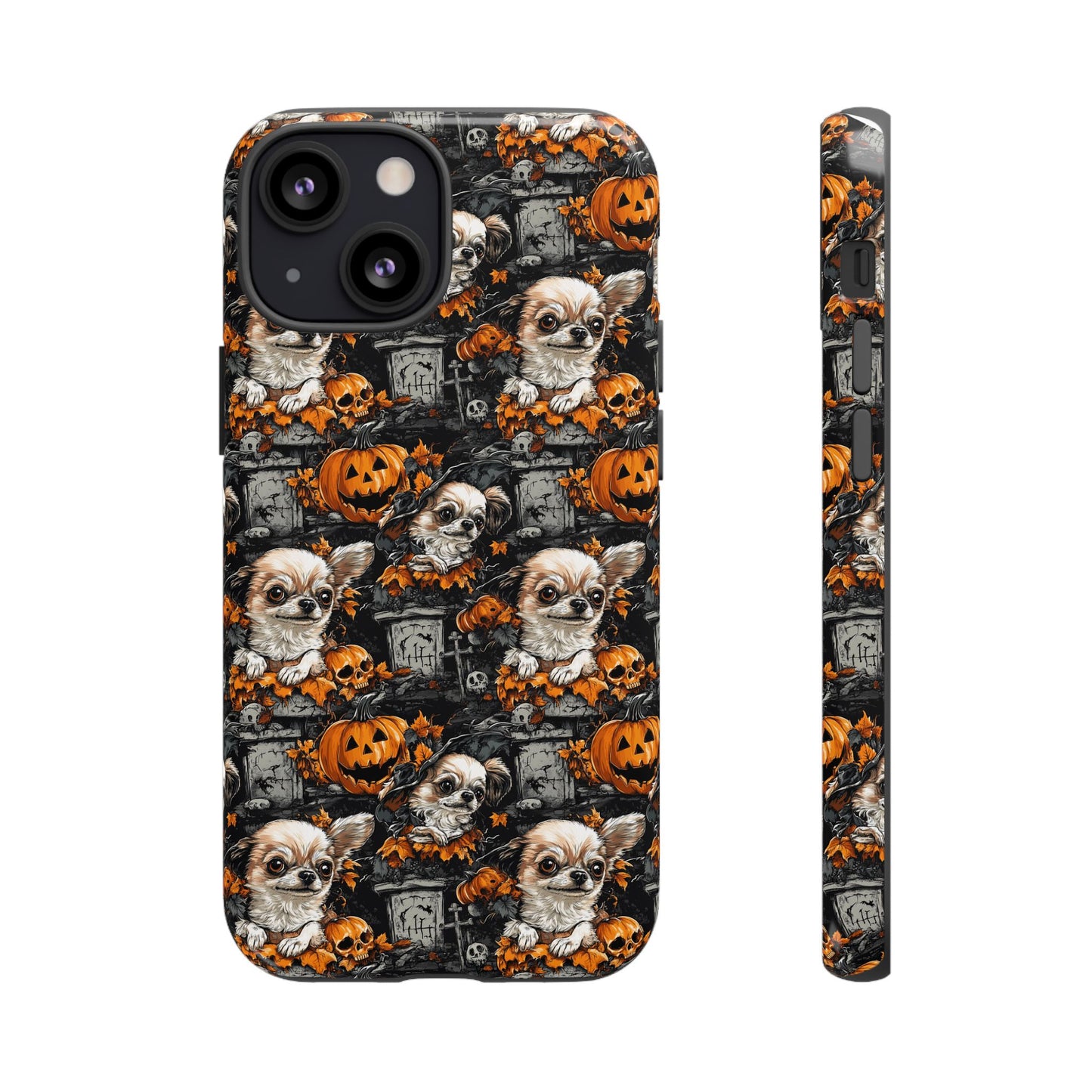 Happy Howl-O-Ween Chihuahua Tough Case