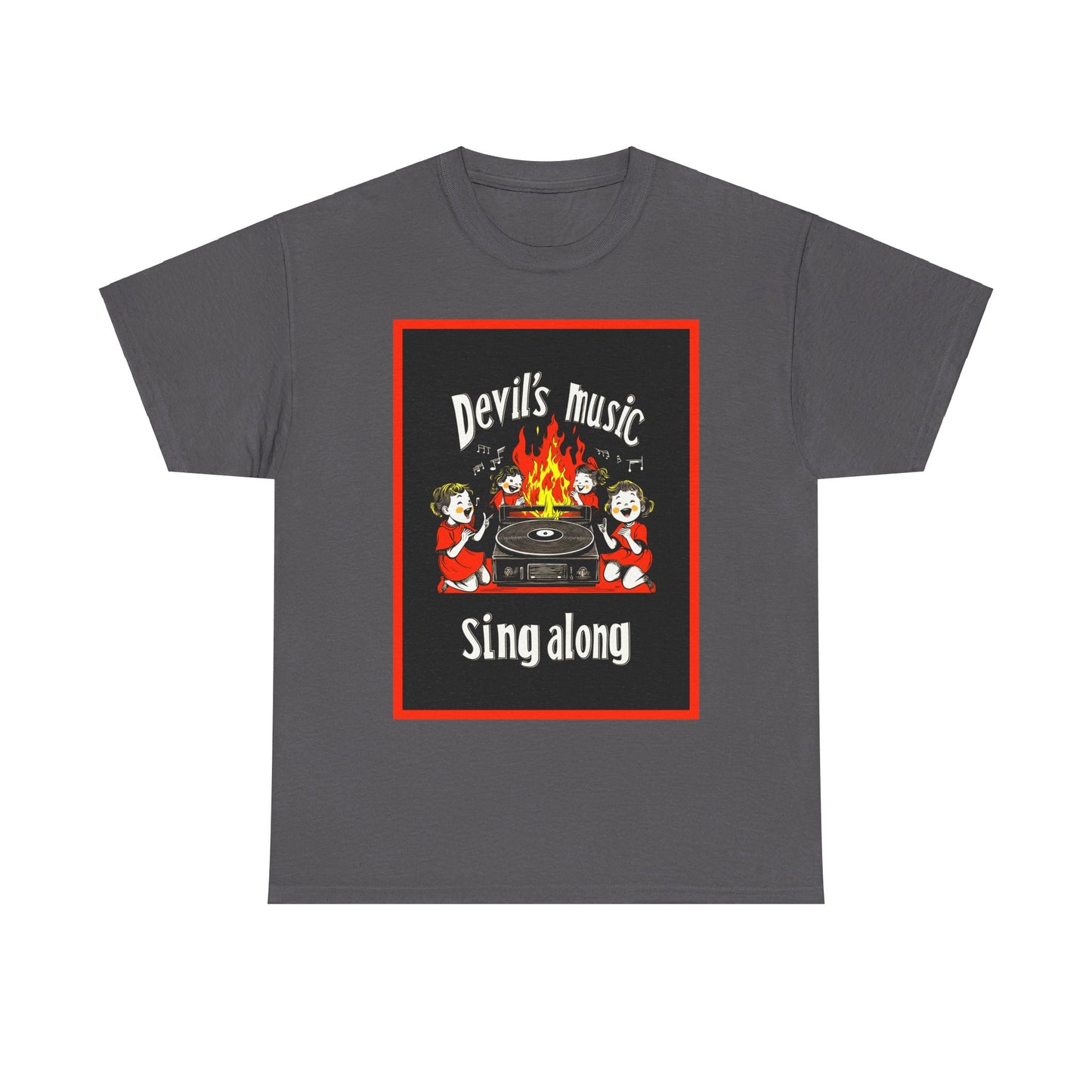 Devil's Music Unisex Heavy Cotton Tee