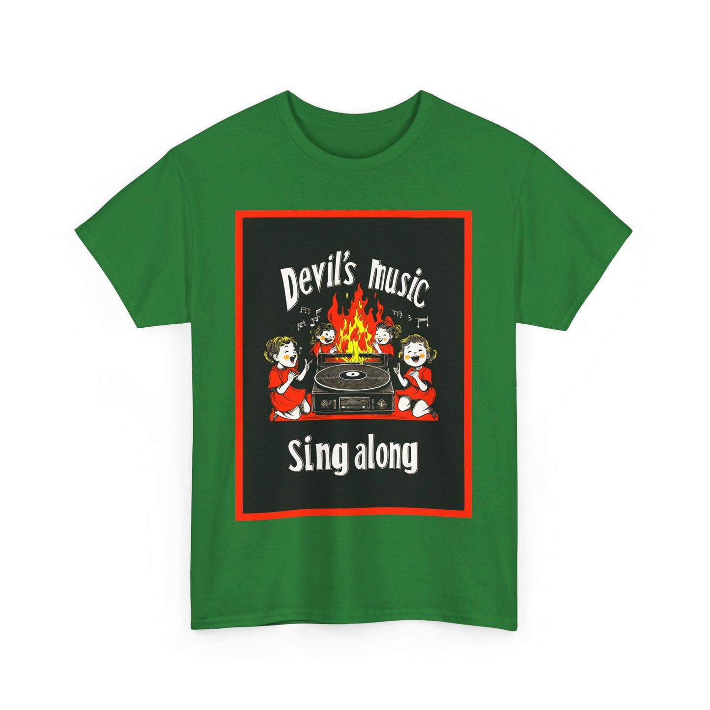Devil's Music Unisex Heavy Cotton Tee