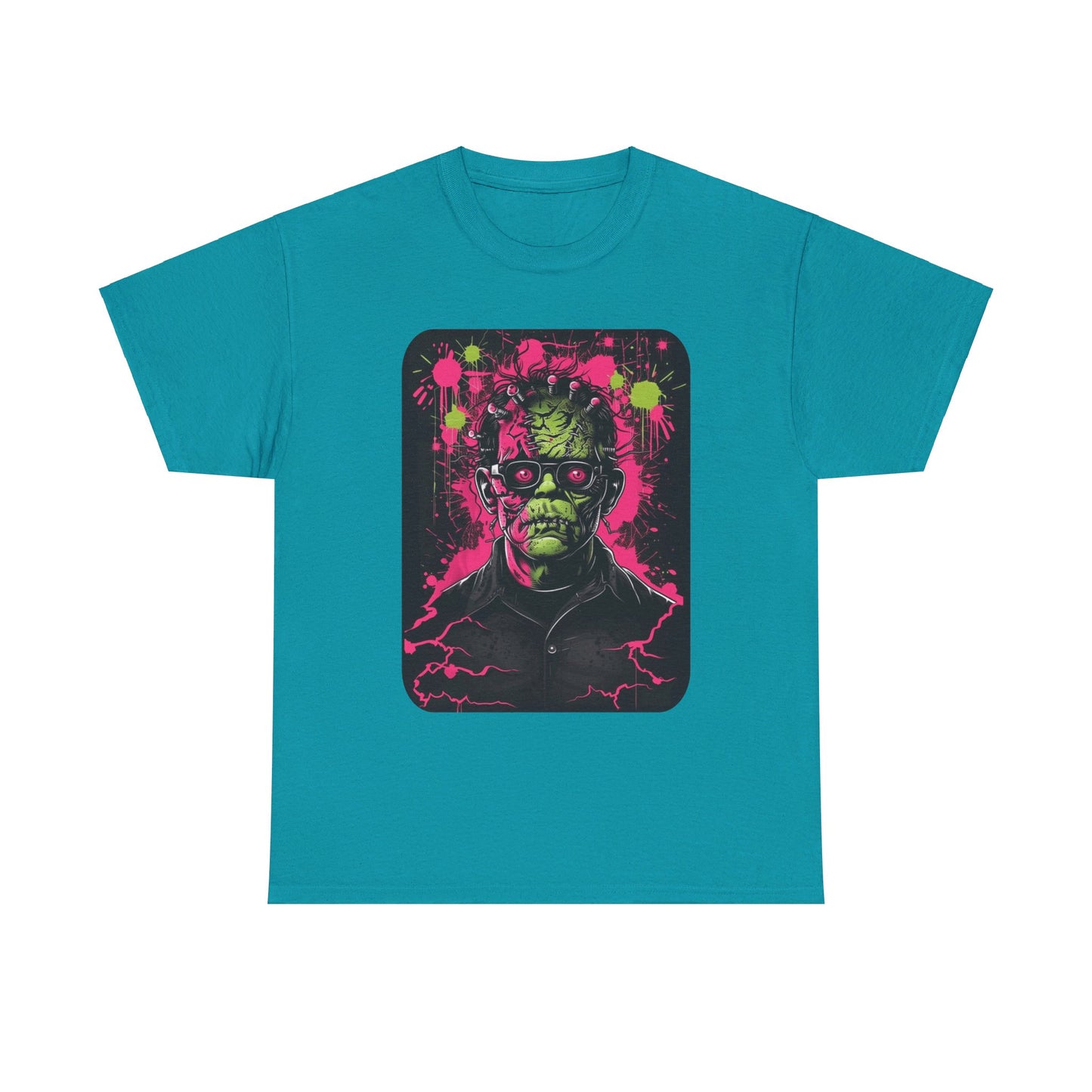 Fitzboyzprintz - Frankenstein's Monster Pop Art Unisex Heavy Cotton Tee