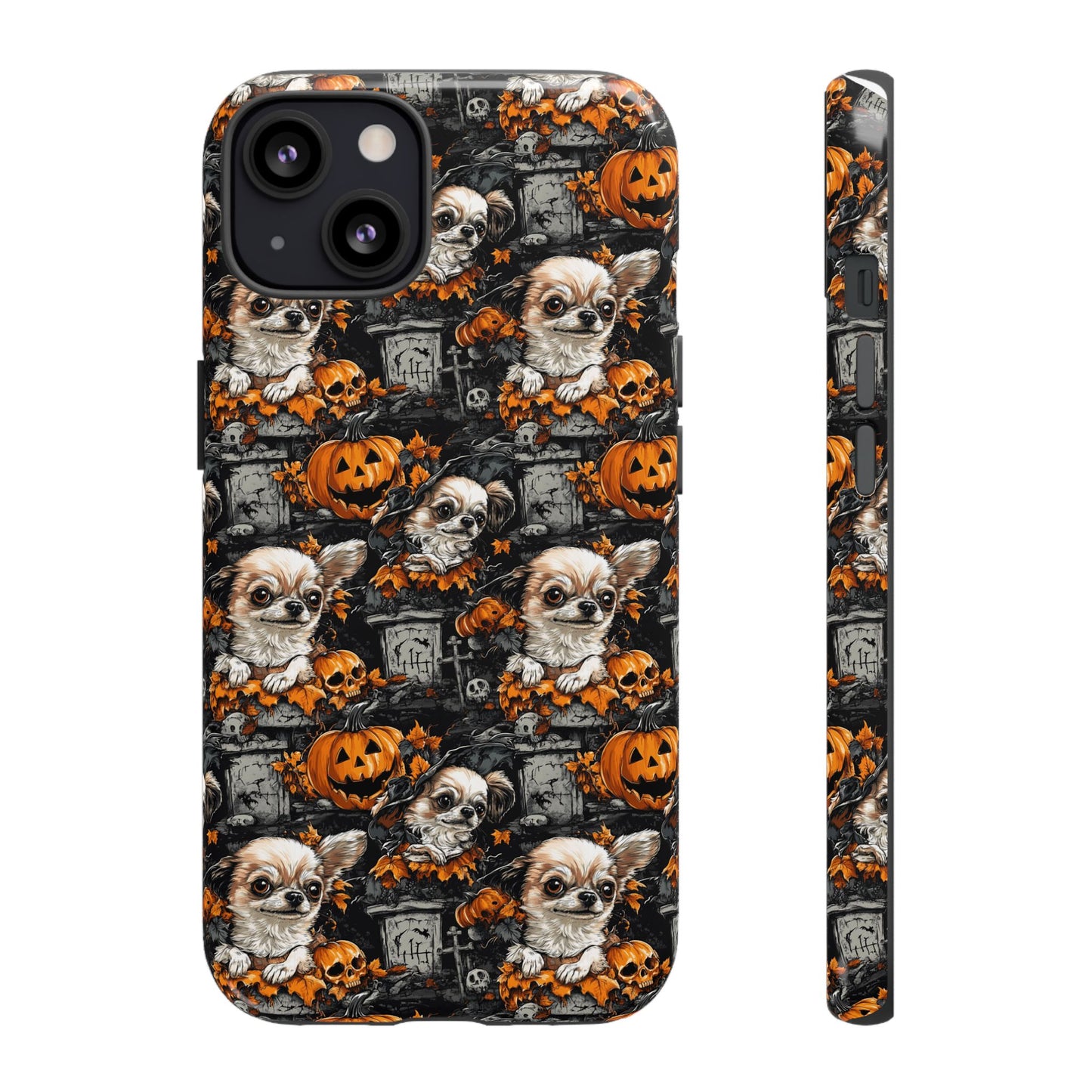 Happy Howl-O-Ween Chihuahua Tough Case