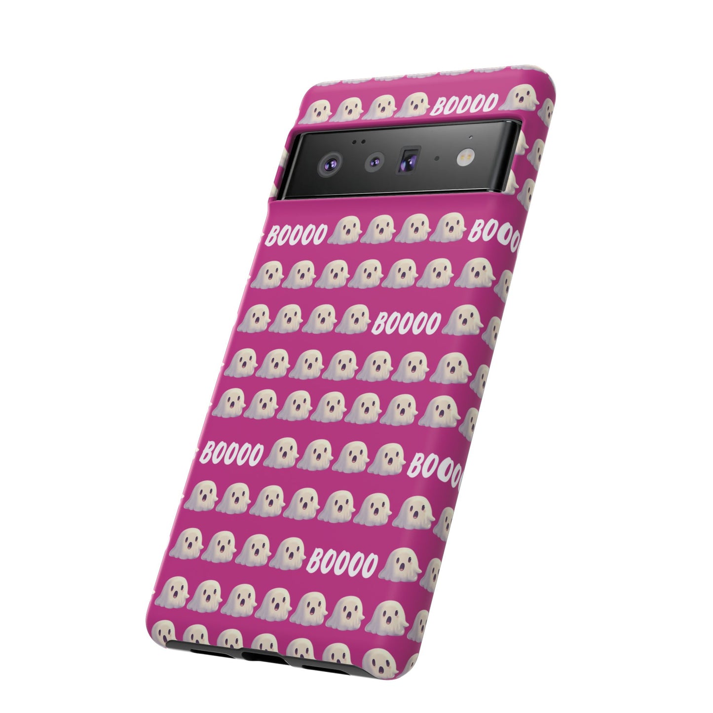Pink Halloween Ghost Boos Tough Cases