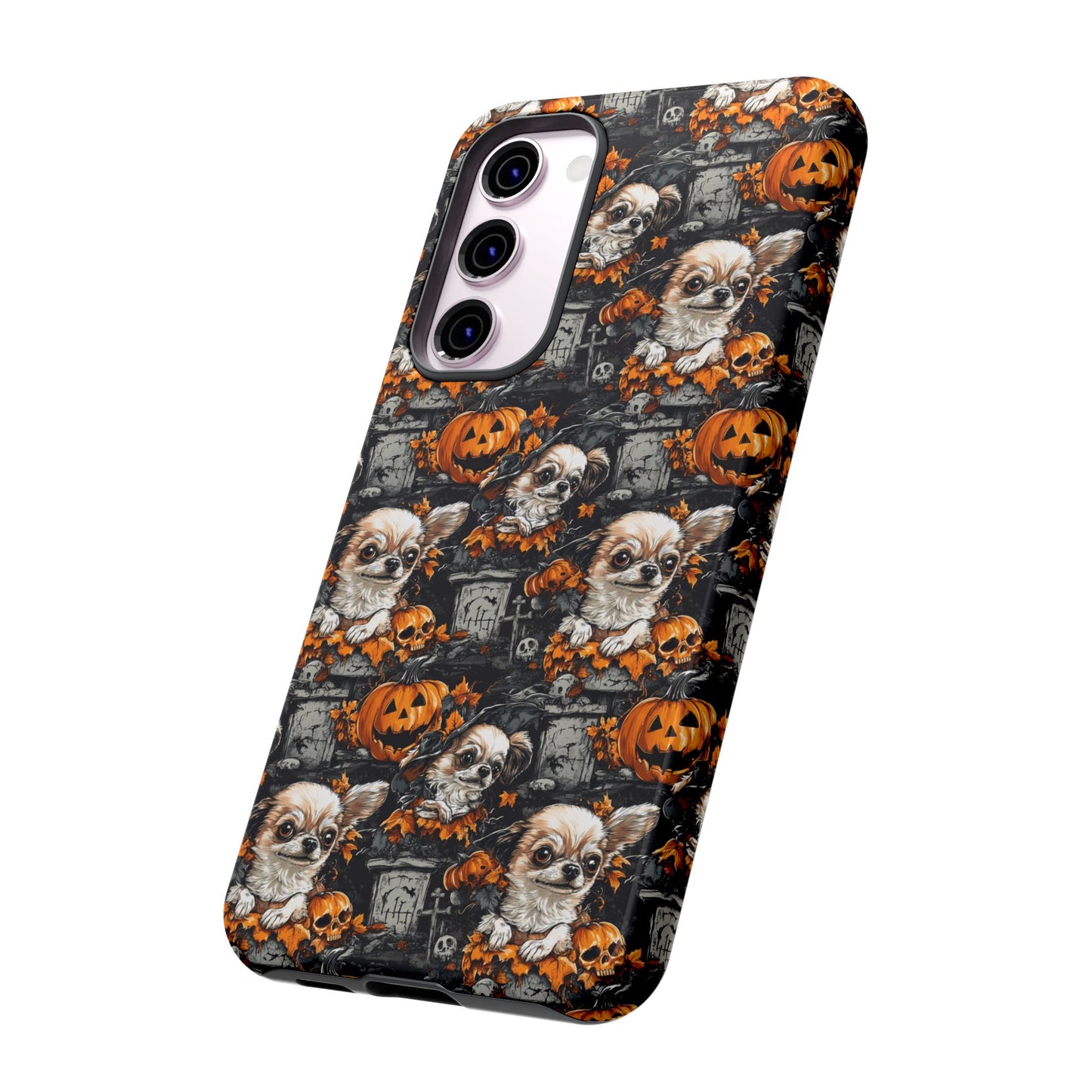 Happy Howl-O-Ween Chihuahua Tough Case