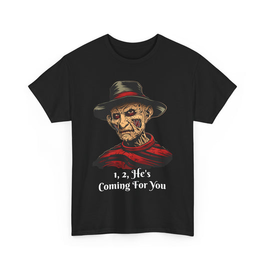 He's Comming Unisex Heavy Cotton Tee