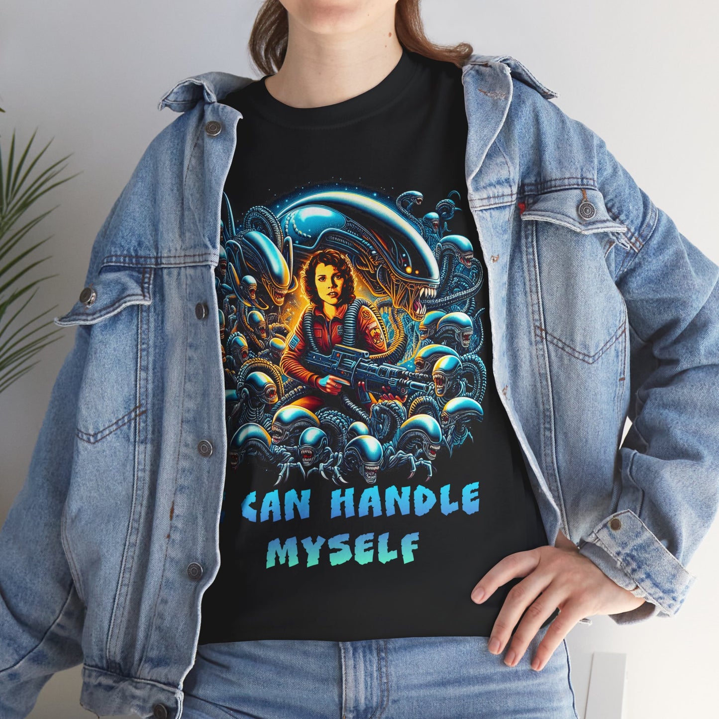 I Can Handle Myself Unisex Heavy Cotton Tee